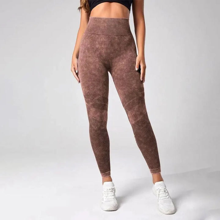 High-Rise Seamless Yoga Leggings