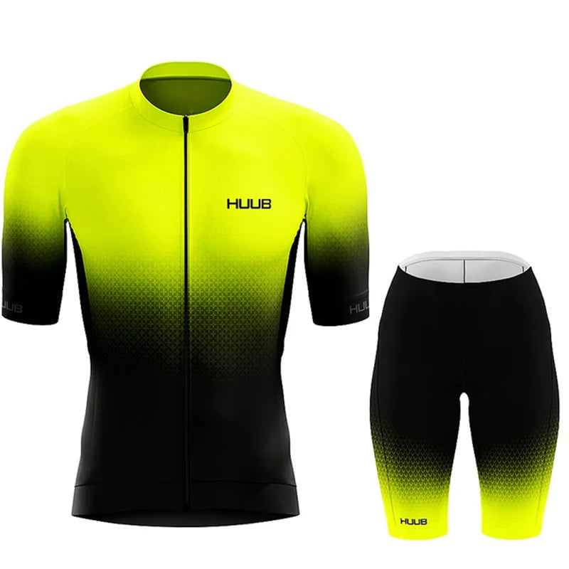 Men’s Short-Sleeve Cycling Jersey Set