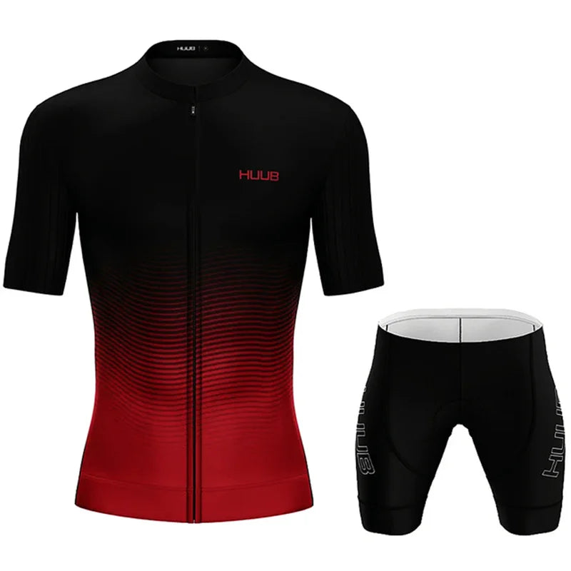 Men’s Short-Sleeve Cycling Jersey Set