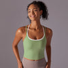 Strappy Longline Sports Bra