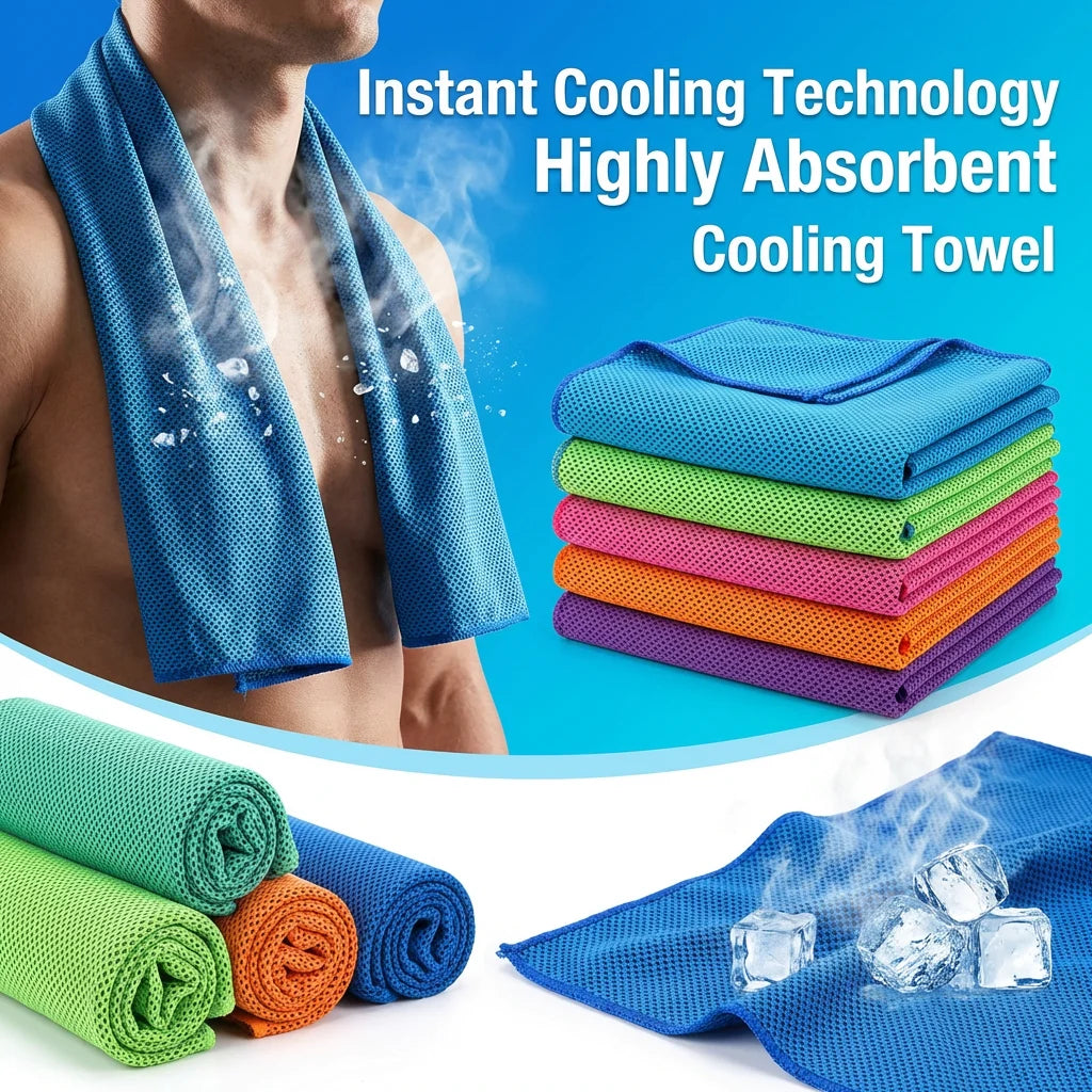 Cooling Towels, Set of 6