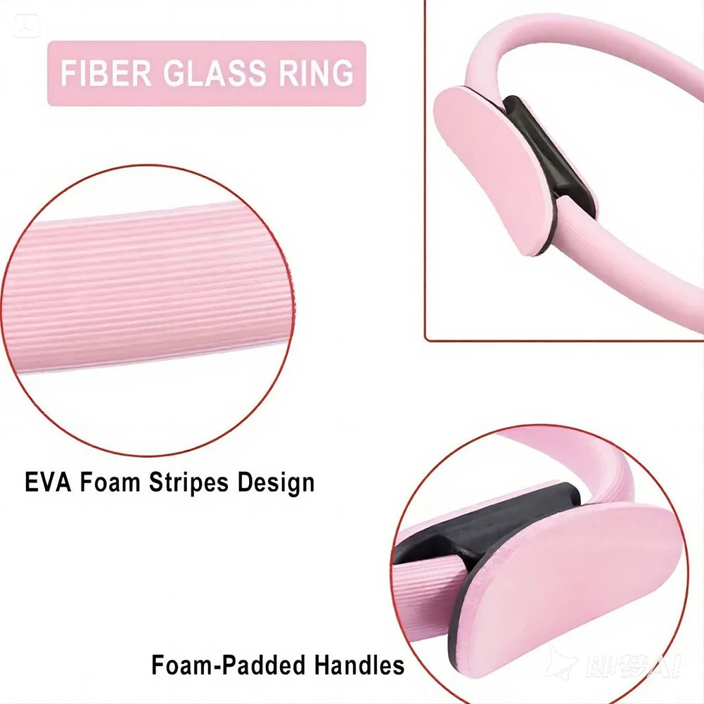 Padded Pilates Ring – 14in